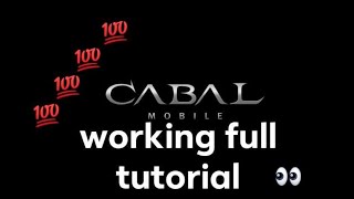 #CABALMOBILEPH #CABALMOBILEAPK #CABALMOBILEENGLISH HOW TO DOWNLOAD CABAL MOBILE ENGLISH SPOKEN😋😁😋