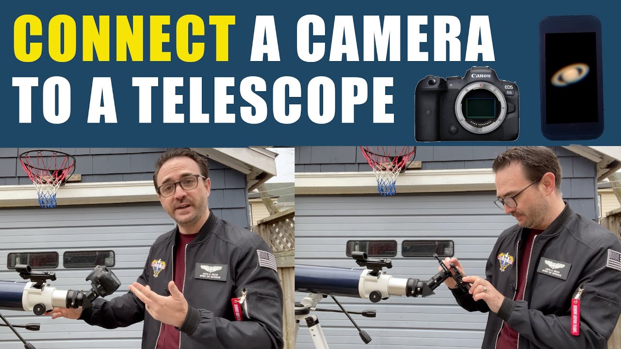 Connecting a camera to a telescope – here's how to do it