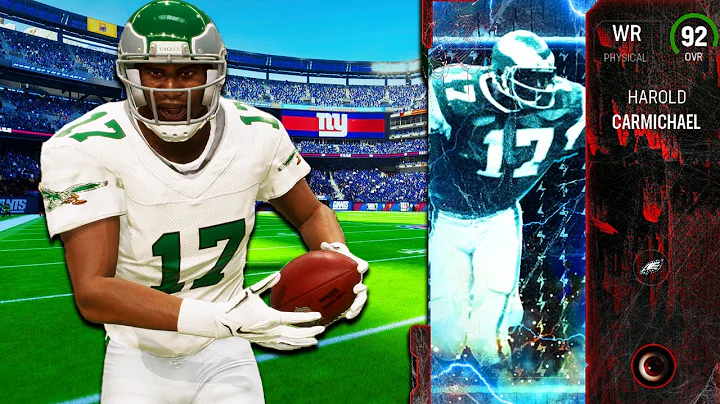 Harold Carmichael (6'8") is INSANE in Madden 23