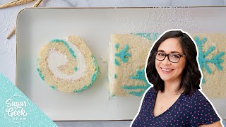 How to Make an Easy Pattern Roll Cake