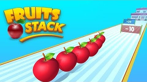 fruit stack juice max level iOS gameplay #iosgameplay  #juicerun