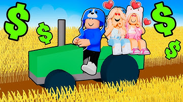 I Made BILLIONS To RIZZ GIRLS in Wheat Farming Simulator!
