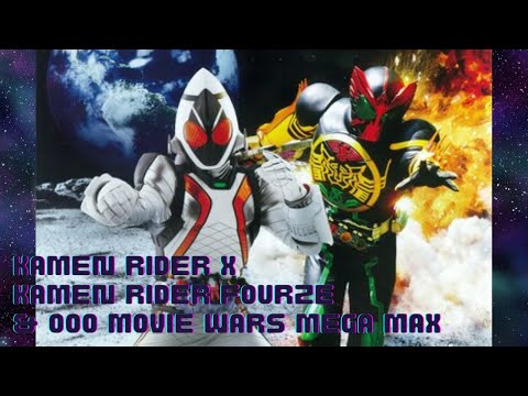 【TTWO 400K APPRECIATION】KAMEN RIDER x KAMEN RIDER FOURZE & 000 MOVIE WARS MEGA MAX