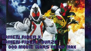 【TTWO 400K APPRECIATION】KAMEN RIDER x KAMEN RIDER FOURZE & 000 MOVIE WARS MEGA MAX