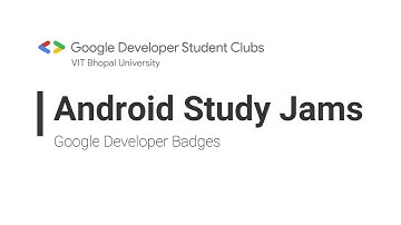 Android Study Jams 2.0 | Google Badges