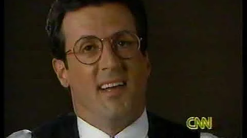 Sylvester Stallone @ Larry King Live 1989