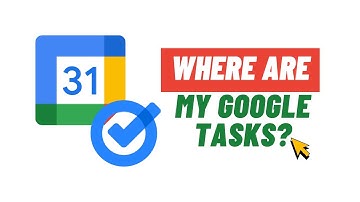 Why are my Google tasks not showing in Google Calendar?!
