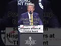 President Trump touts historic support from Hispanic voters at TPUSA event in Phoenix, AZ