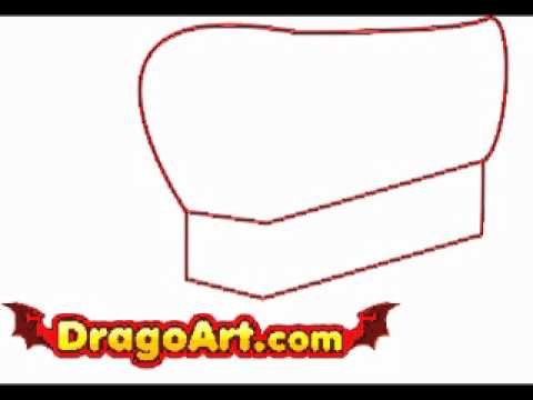 How to draw a wagon, step by step - YouTube