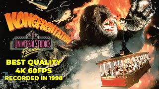 Kongfrontation (King Kong Ride) Universal Studios Orlando 1998 RESTORED In 4K 60FPS BEST QUALITY