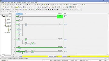 Simulasi Safety Crane Menggunakan CX Programmer dan CX Designer