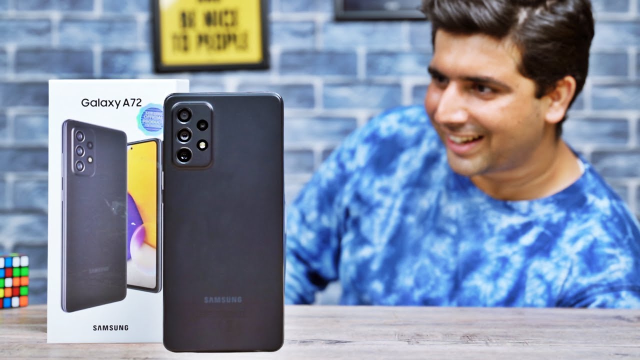 Samsung Galaxy A72 Unboxing \u0026 Quick Review - YouTube