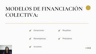 LA FINANCIACIÓN COLECTIVA