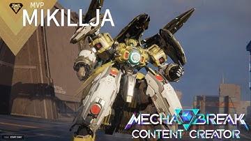 I continue my training to play the MIKILLJA in Mecha Break / Solo PvP #3
