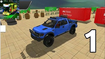 Euro Truck Games Cargo Truck: Gameplay Walkthrough part 1 - Intro & Tutorial (iSO, Android)