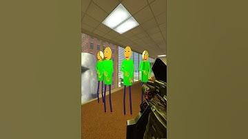Moai and Baldi in Office