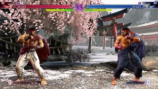 Ryu vs Ryu Mirror Match! Street Fighter 6 CPU Battle!