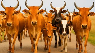 Download lagu Puluhan Kerumunan Gembala Sapi Lucu Berlarian Di Ladang Warga Menyelusuri Jalan Pasar Melaju Kandang