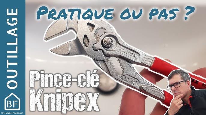 KNIPEX Pinces-clé - pince et clé à la fois 