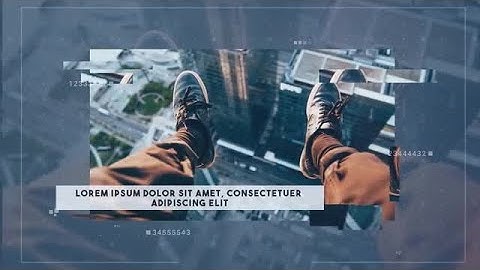 Clean Corporate Slideshow After Effects Templates