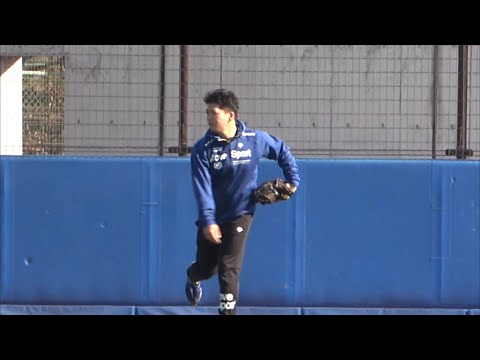 元気な姿を見せる髙城俊人 横浜DeNAベイスターズ 2023/1/10
