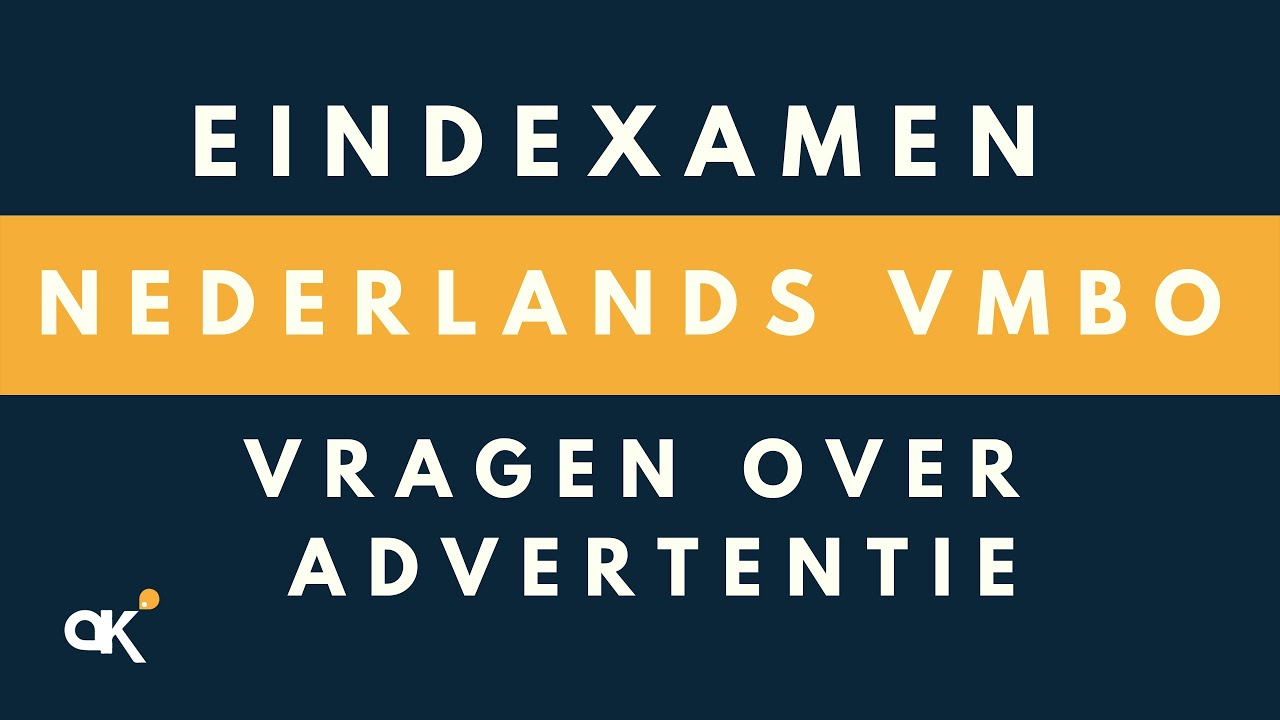 Eindexamen Nederlands VMBO Vragen over de Advertentie YouTube