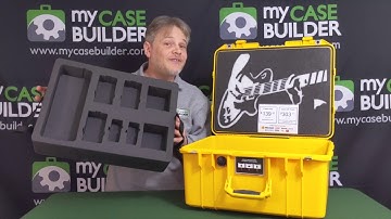 Lift out custom foam trays for Pelican/SKB/Nanuk/HPRC/Seahorse/DORO cases