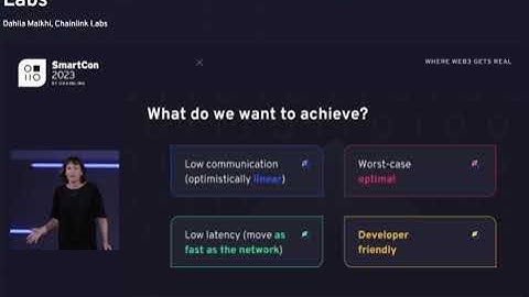 SmartCon 2023: Breakthroughs in Consensus Research from Chainlink Labs