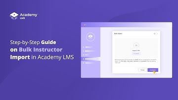 Bulk Instructor Import in Academy LMS: Step-by-Step CSV Tutorial