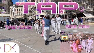 [K-POP IN PUBLIC SIDE CAM] TAEYONG 태용 'TAP' KPOP Dance cover by HDK from France