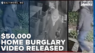 Guilford couple releases video of thief in $50k home burglary hoping for arrest