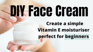 Simple Face Cream Recipe + Video Instructions • Lovely Greens