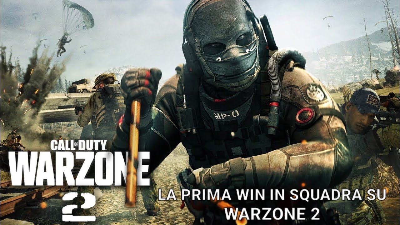 LA MIA PRIMA WIN IN SQUADRA SU WARZONE 2.0 - YouTube