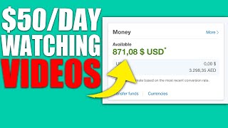 Earn $50 DAILY Watching YouTube Videos - Make Money Online