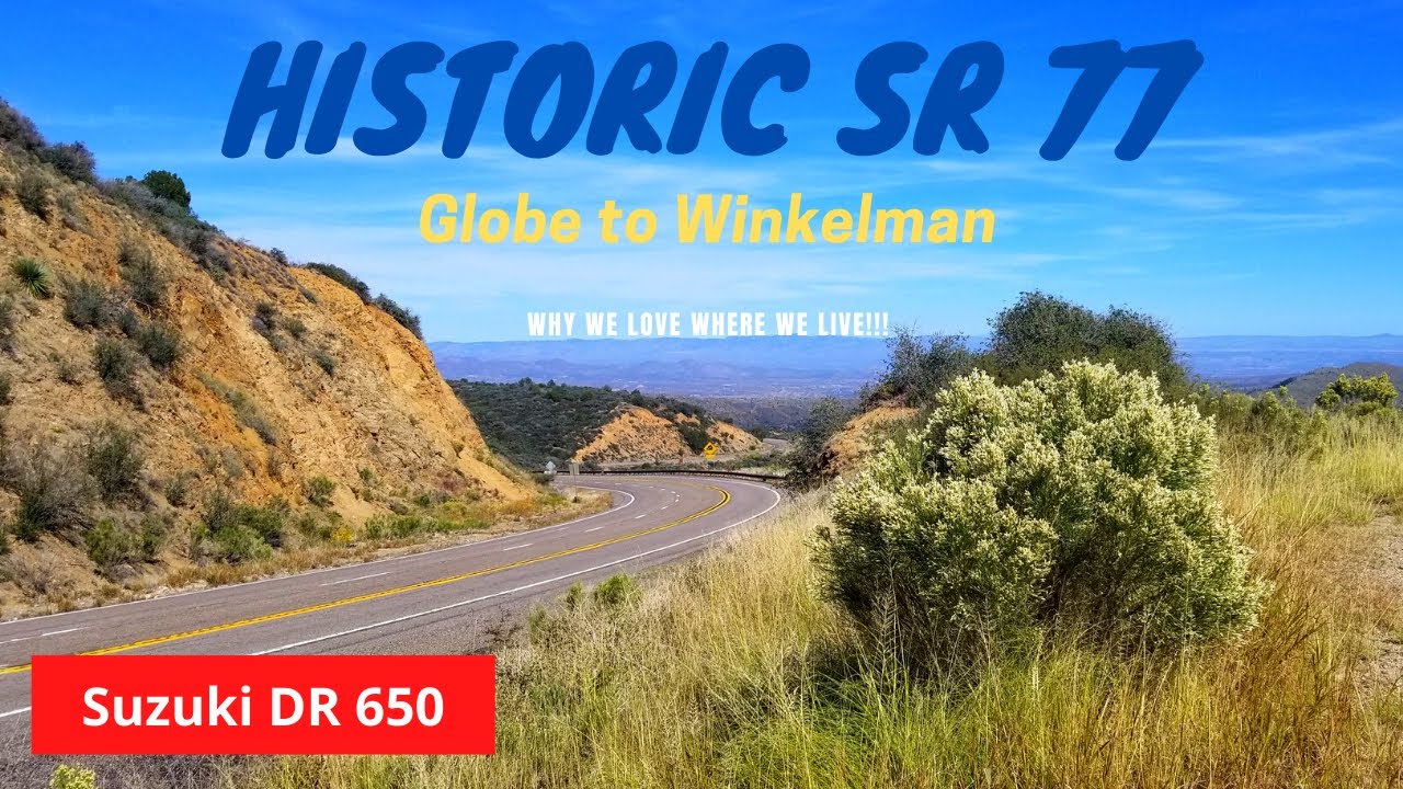 Historic SR 77, Part 2 from Globe to Winkelman, Arizona YouTube