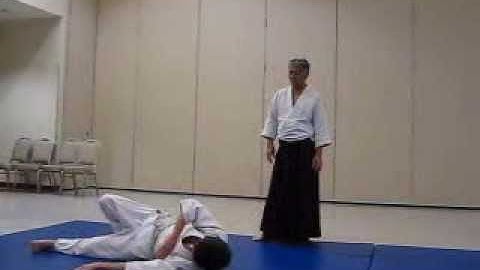 Yoko Ukemi (forward roll) - AAA 3rd Kyu Ki Test and Exercise