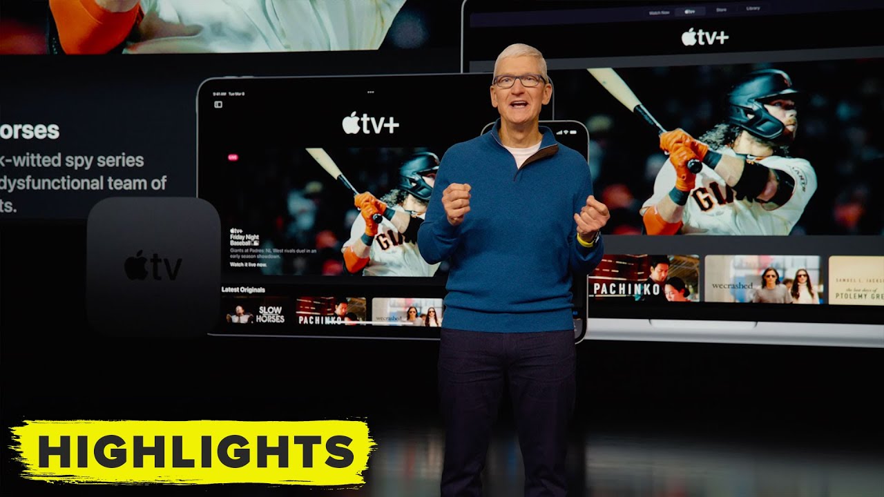 Tim Cook Reveals MLB for Apple TV Plus
