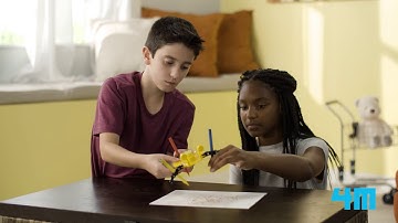 4M KidzRobotix Doodling Robot - DIY Science Engineering Robotics Kit