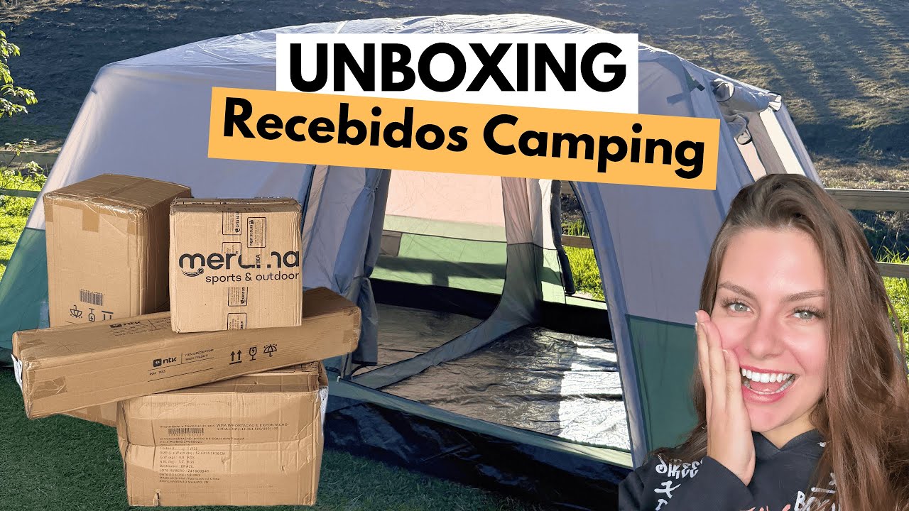 Novos produtos de camping | MUITO MAIS CONFORTO
