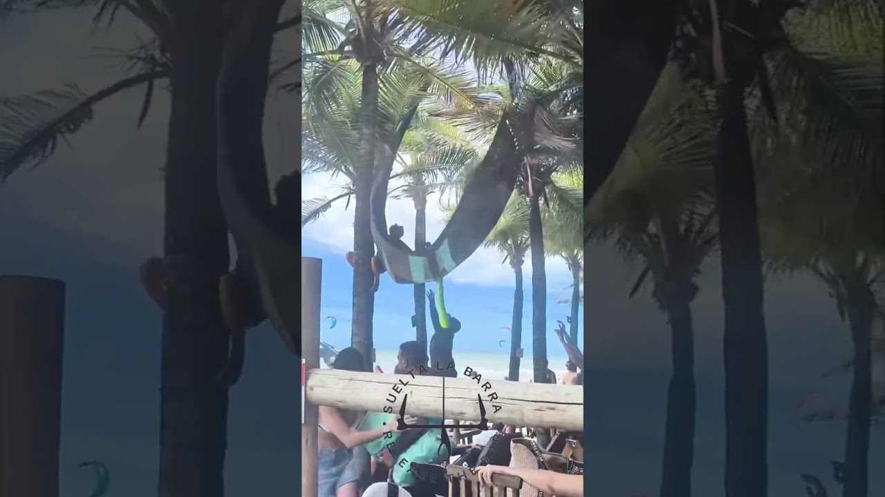 Monday monday 🇧🇷 Kitecabana, Cumbuco 😂 kite rescued without damage 🤙