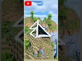 Minecraft Timelapse Membuat Rumah Pinggir Gunung #minecraft #shorts