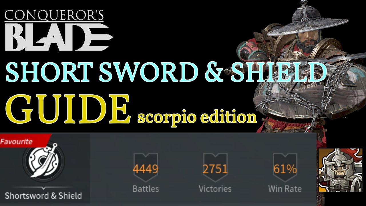 Conqueror's Blade: Classes: Longsword & Shield