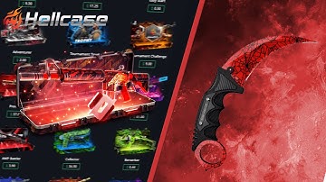 HELLCASE $1,500 KARAMBIT FADE WITH COMEBACK?! Hellcase Promo Code - Hellcase Promo Code 2025