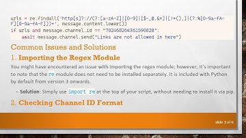 How to Effectively Implement URL Detection in Your Discord.py Bot