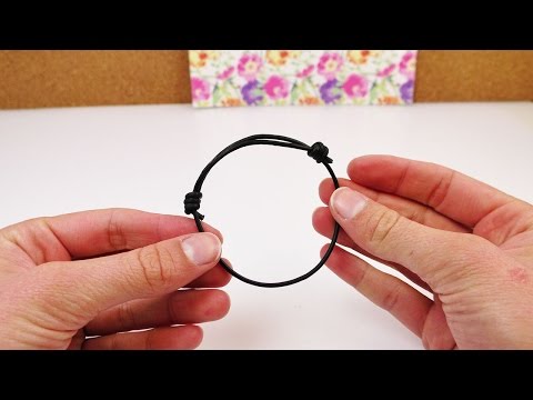 Video: DIY Lederhalskette