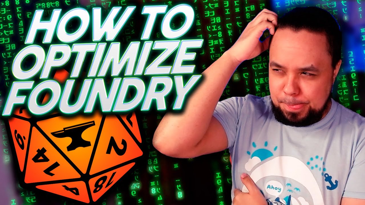 Foundry VTT SLOW for your players? Watch THIS video!