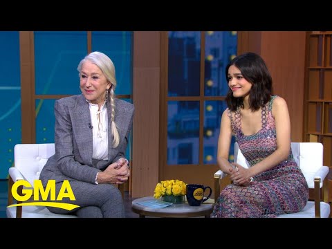 Helen mirren and rachel zegler talk new movie, ‘shazam! Fury of the gods’ l gma