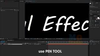 [Tutorial] Handwritten Animation in After effect #001 | Visual Effects Channel