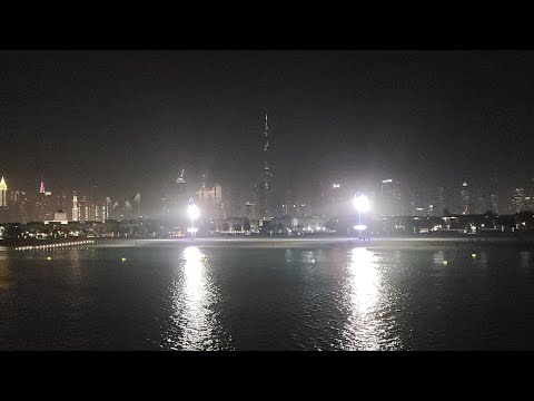 JUMEIRAH BEACH PARK NIGHT SWIMMING l DUBAI UAE
