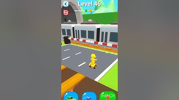 🤣 Shape Shifting Funny Race Gameplay | Level 46 | #shorts #shapeshifting #funny #gameplay